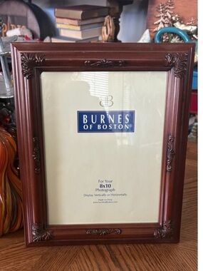 Burnes of Boston Brown Wood 8x10 Frame
